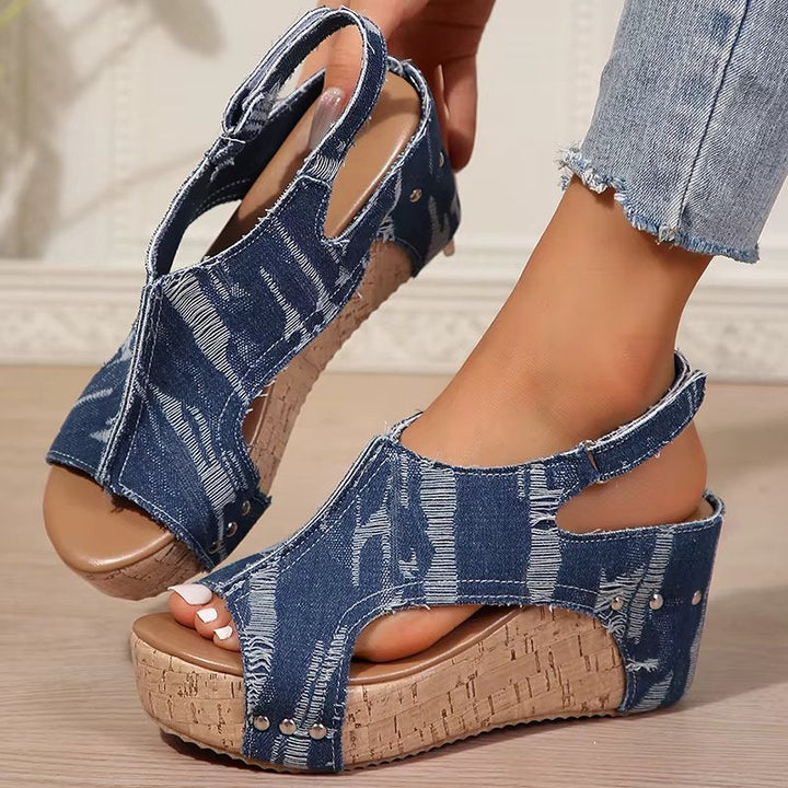 Zaria | Wedge Sandals