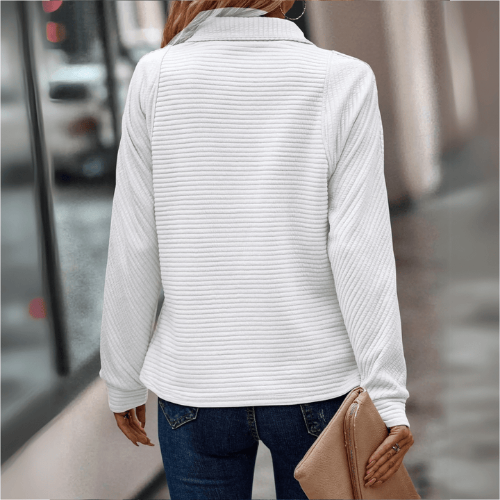 Samantha | Chic Half-Zip Pullover