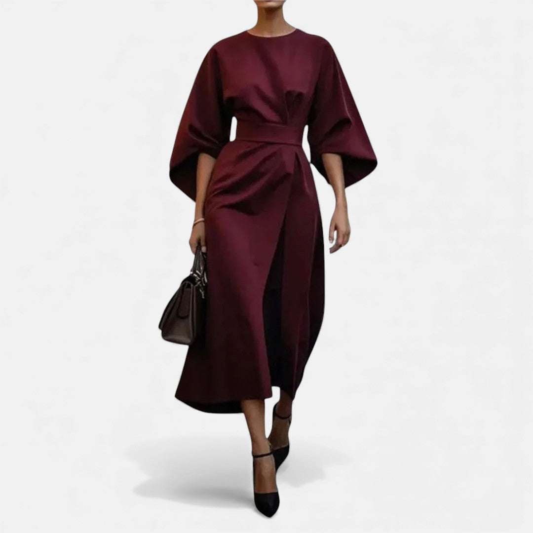 MARIA | SATIN MAXI DRESS