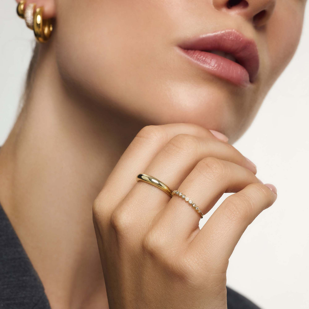 Raquienne | Midi Ring 18k Gold