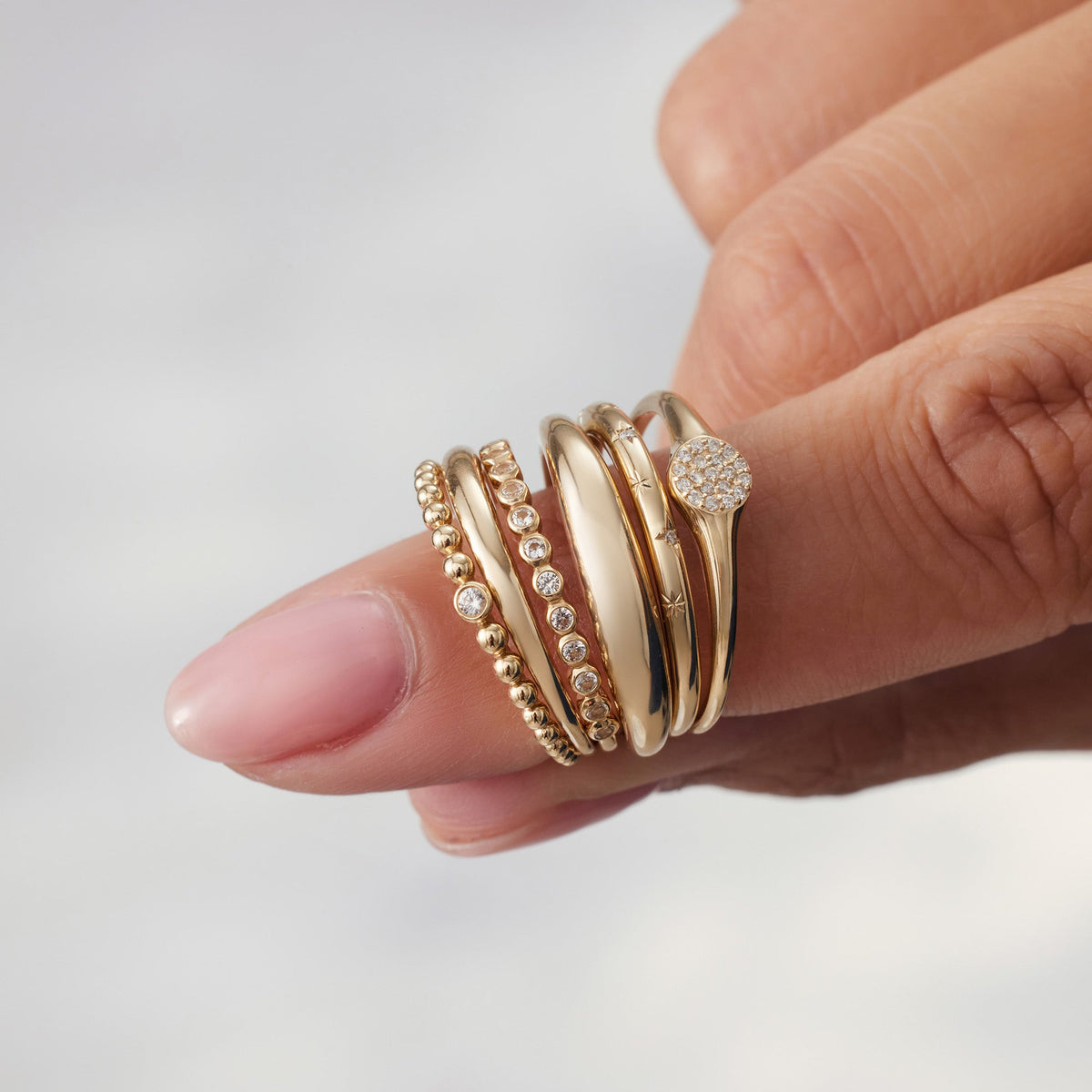 Raquienne | Midi Ring 18k Gold