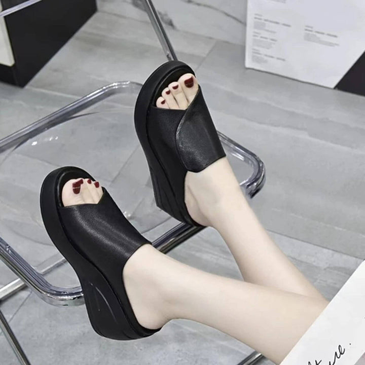 Nora – Orthopedic Slip-on Wedge Sandals