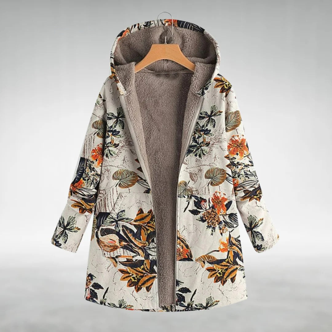 Savannah™ | Floral Fleece Hooded Jacket