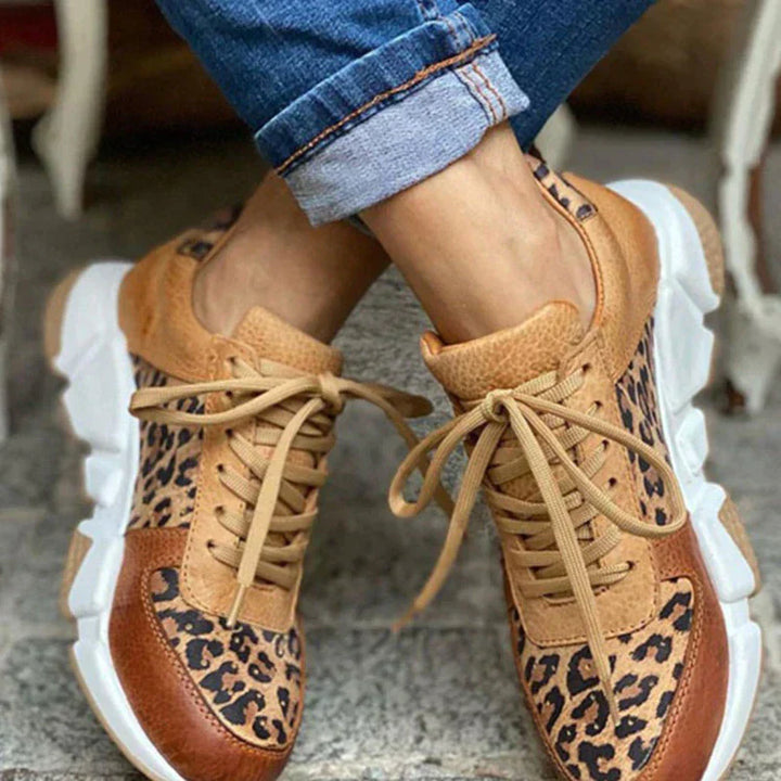 Scarlett | Comfortable Leopard Sneakers