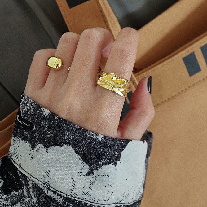 Jaylinette | Big Ring 18K Gold