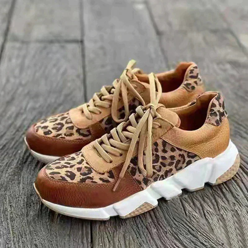 Scarlett | Comfortable Leopard Sneakers