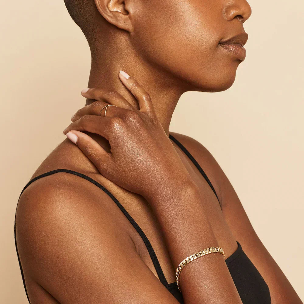 Mayzharine | Cuban Armband 18k Gold
