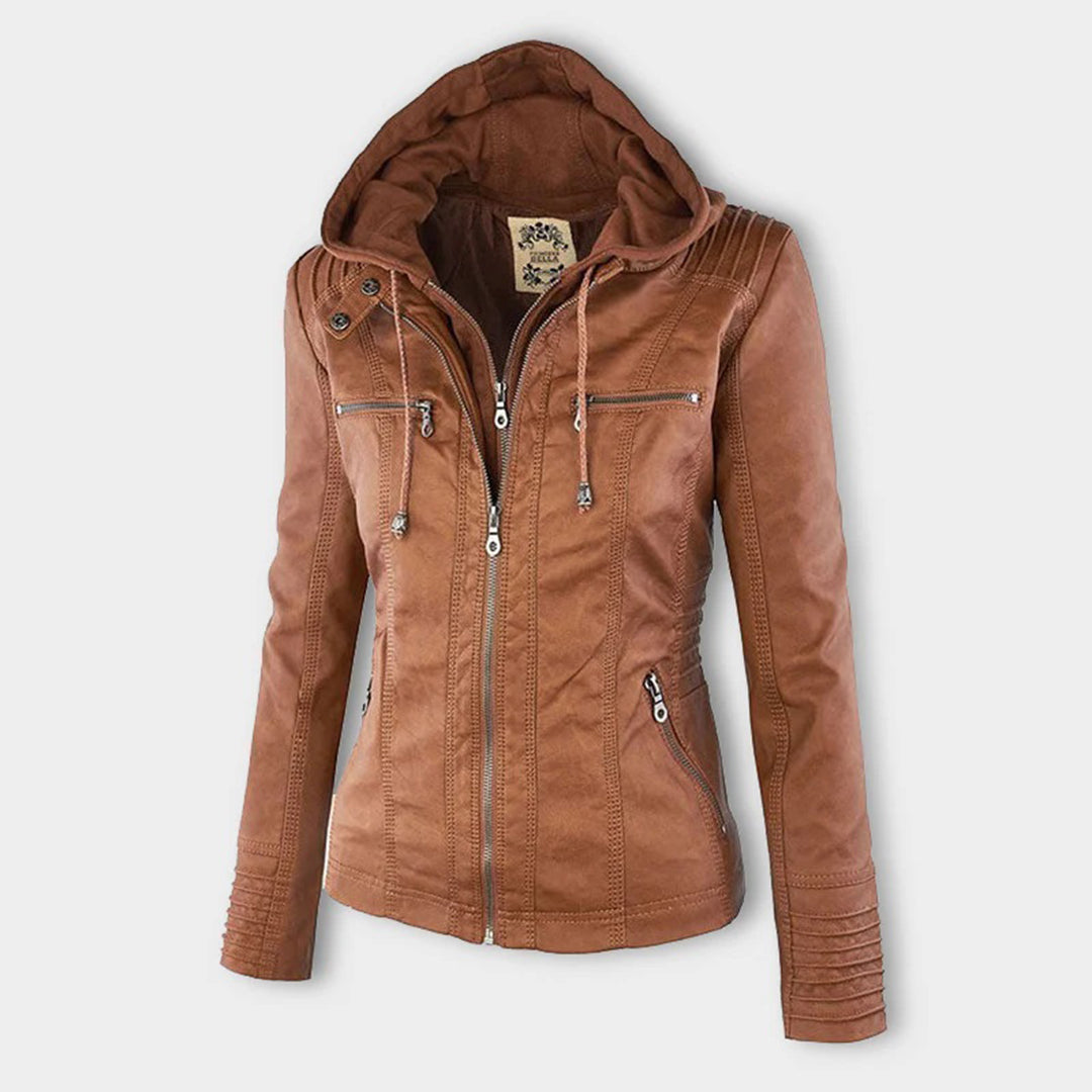Karen™ | Robust and Elegant Leather Jacket