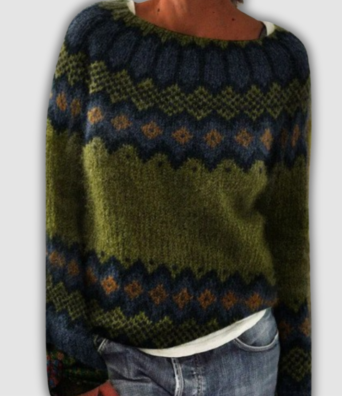 THE CORVINA | RETRO SWEATER