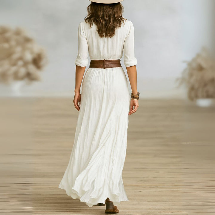 River | Belted Dress