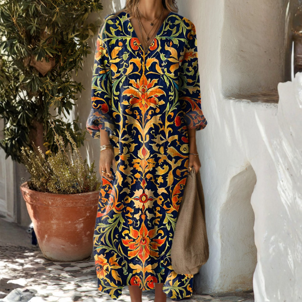 Samantha | Cozy Linen Dress