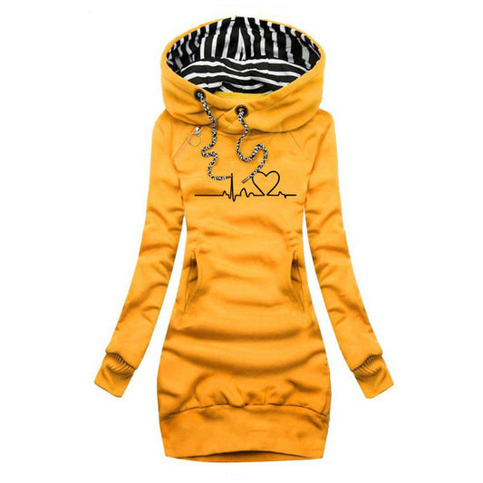 CRISTINA | HEARTBEAT SWEATER DRESS
