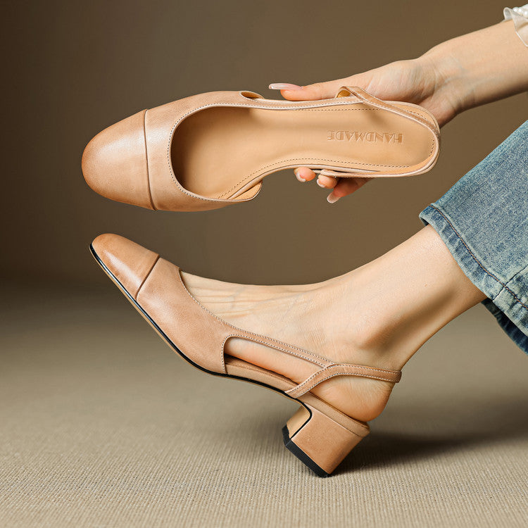 Addison Genuine Leather Pumps