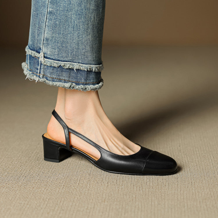 Addison Genuine Leather Pumps