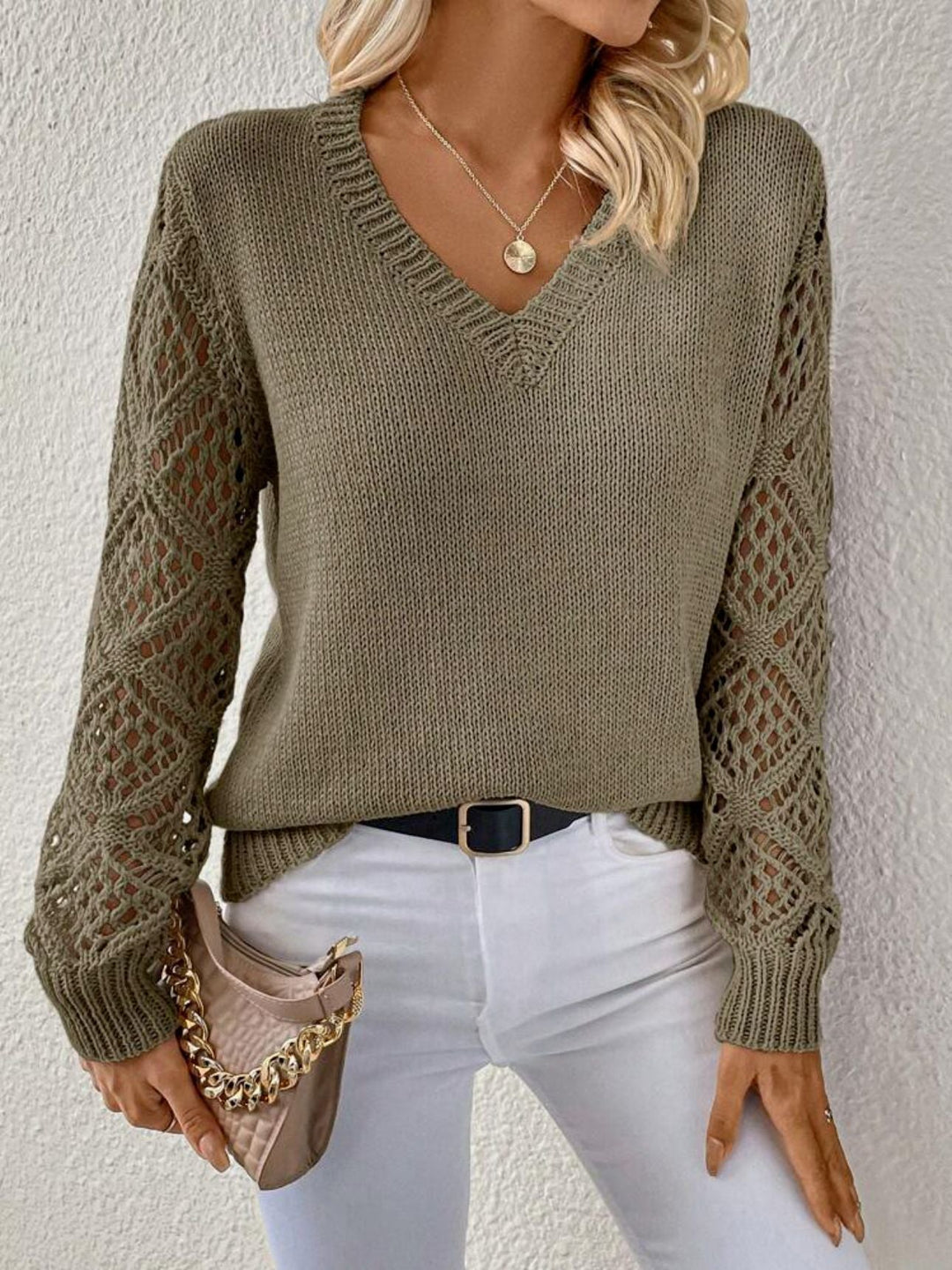 Lucy | Soft V-neck Sweater