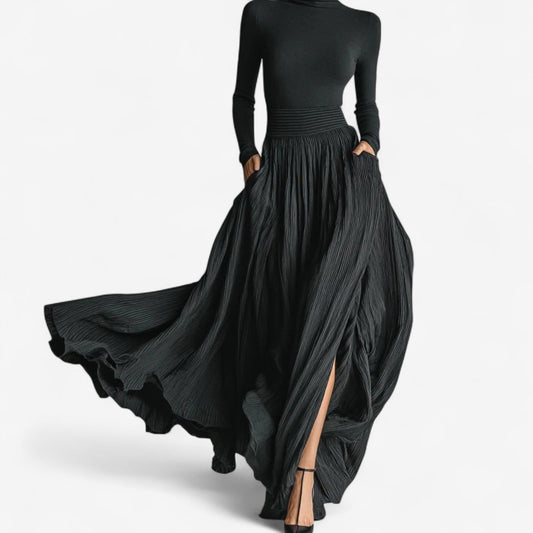 SABINE | HIGH-WAIST MAXI SKIRT