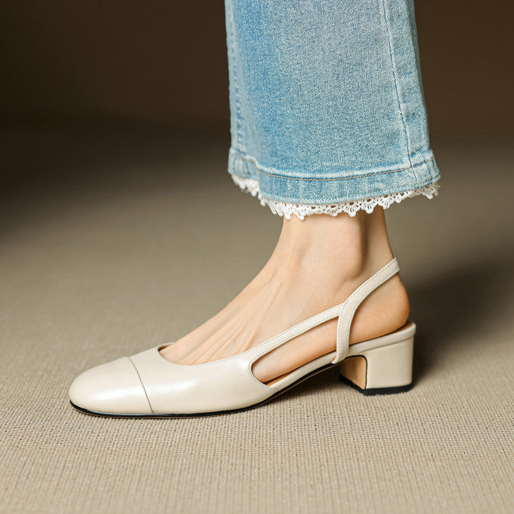 Addison Genuine Leather Pumps