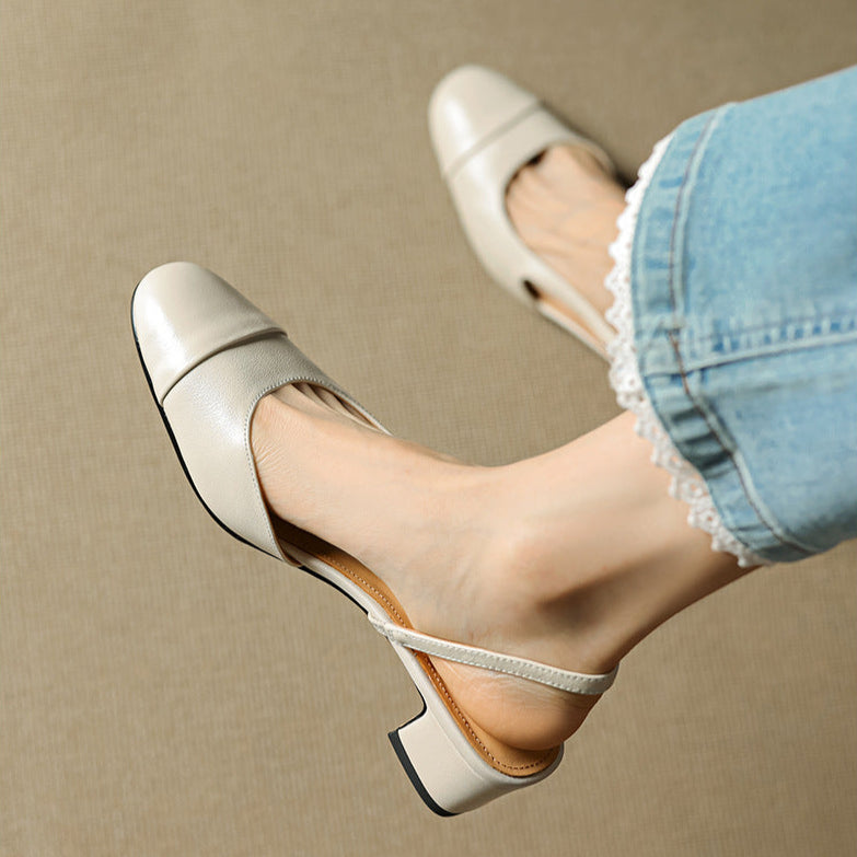Addison Genuine Leather Pumps