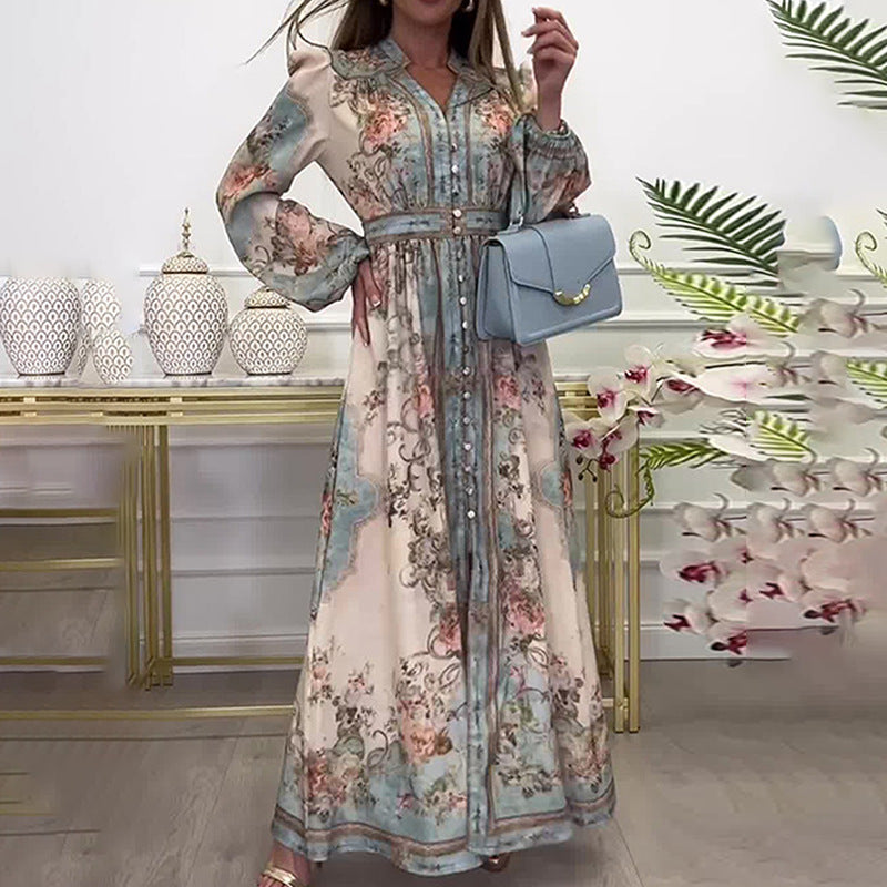 Anna Grace - Floral Maxi Dress
