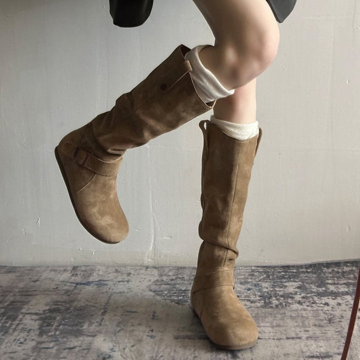 Nora - Flat Sole Orthopedic Boots