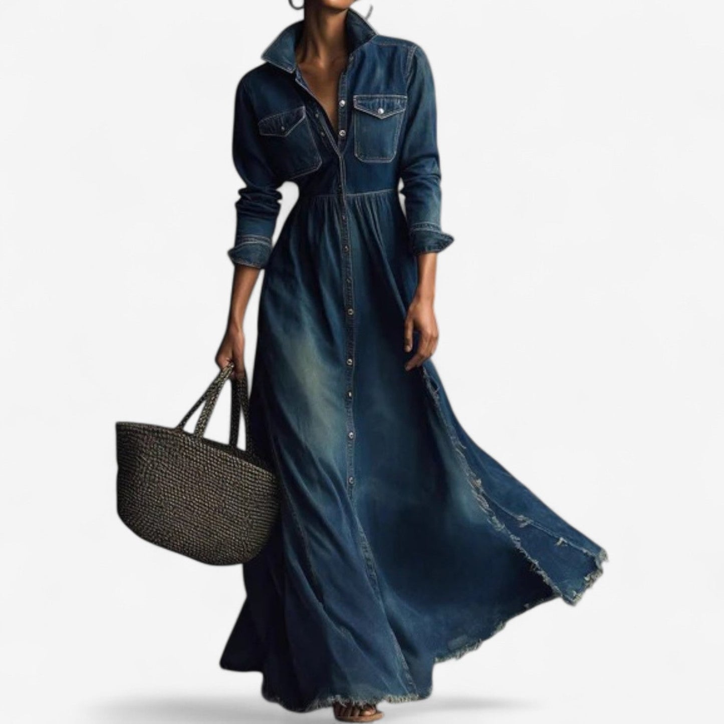 MADELEINE | MAXI SHIRT DRESS