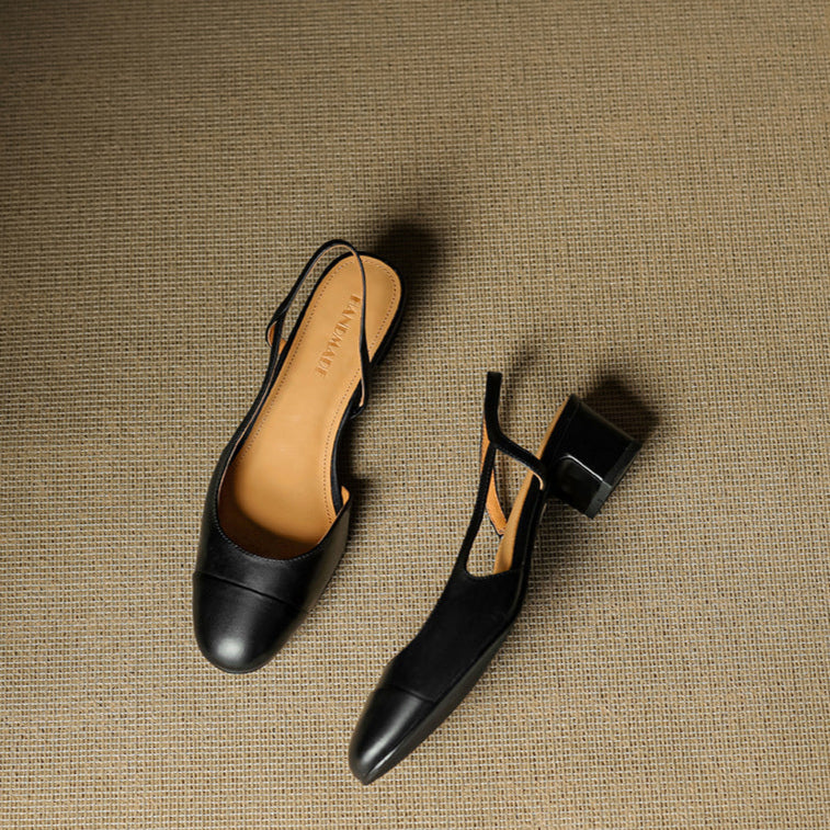 Addison Genuine Leather Pumps