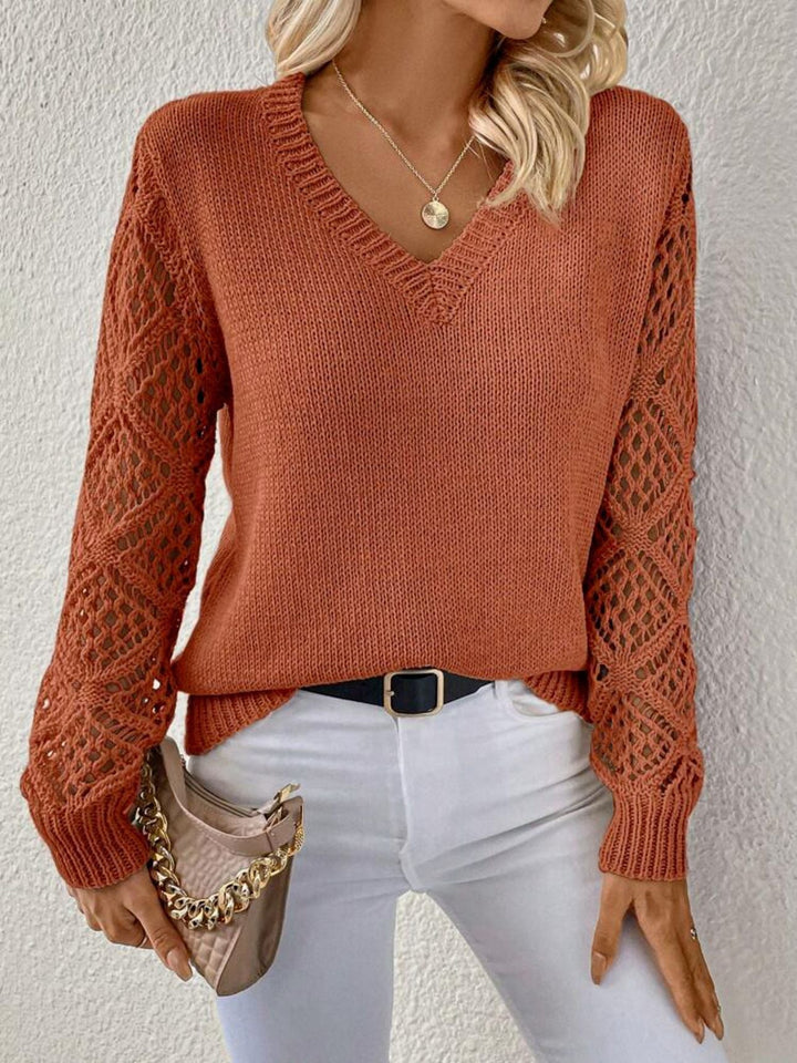 Lucy | Soft V-neck Sweater