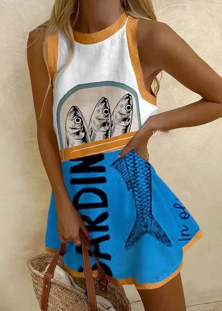 Dahlia Linen Mini Dress