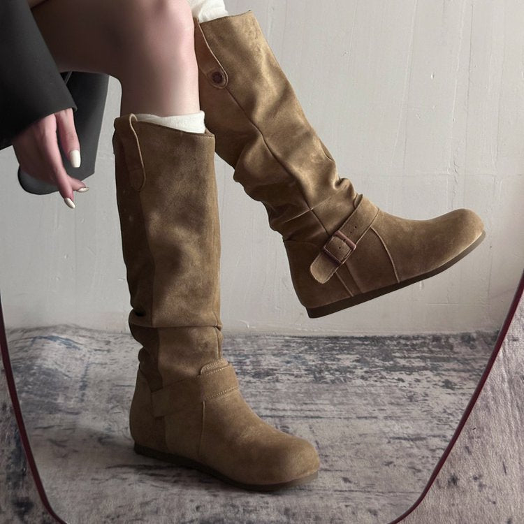 Nora - Flat Sole Orthopedic Boots