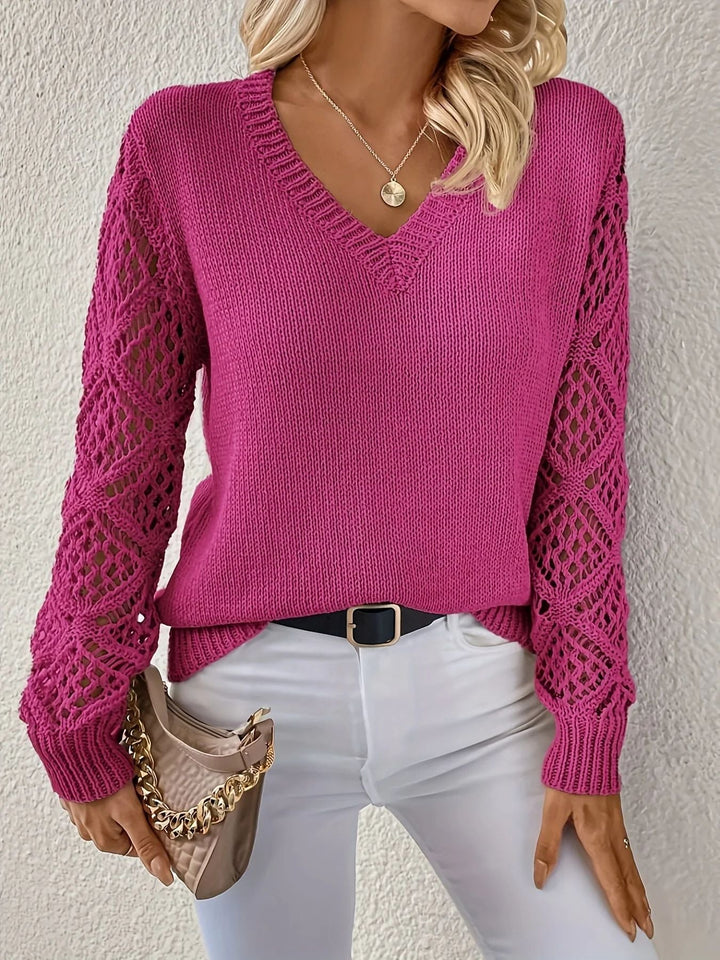 Lucy | Soft V-neck Sweater