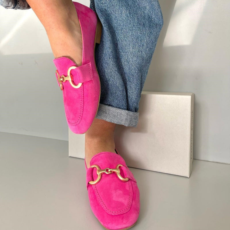 OLIVIA | CHIC LOAFERS WITH GOLD DETAIL