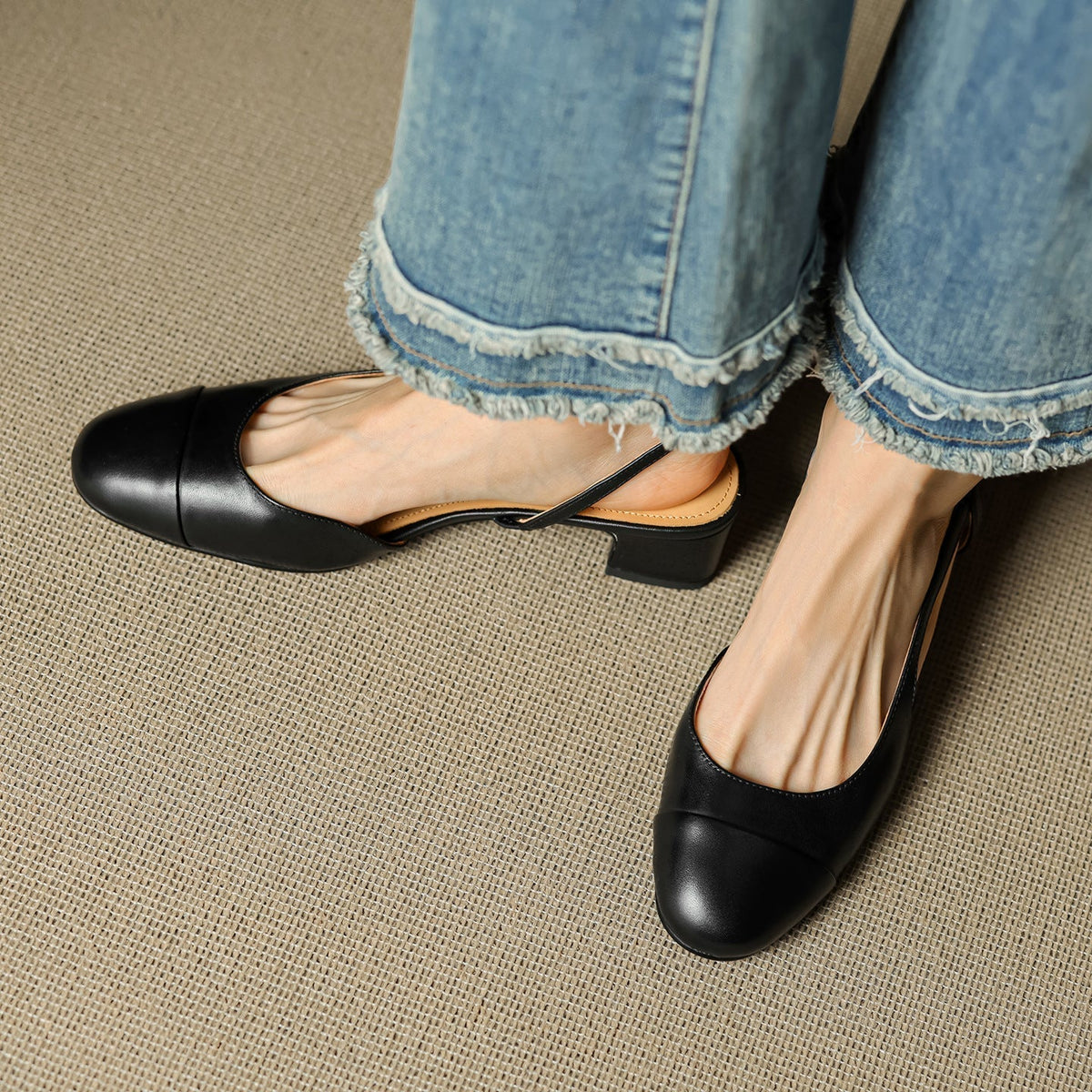 Addison Genuine Leather Pumps