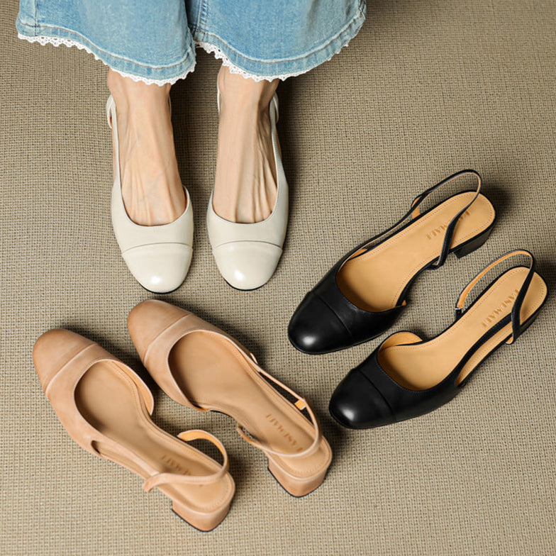 Addison Genuine Leather Pumps