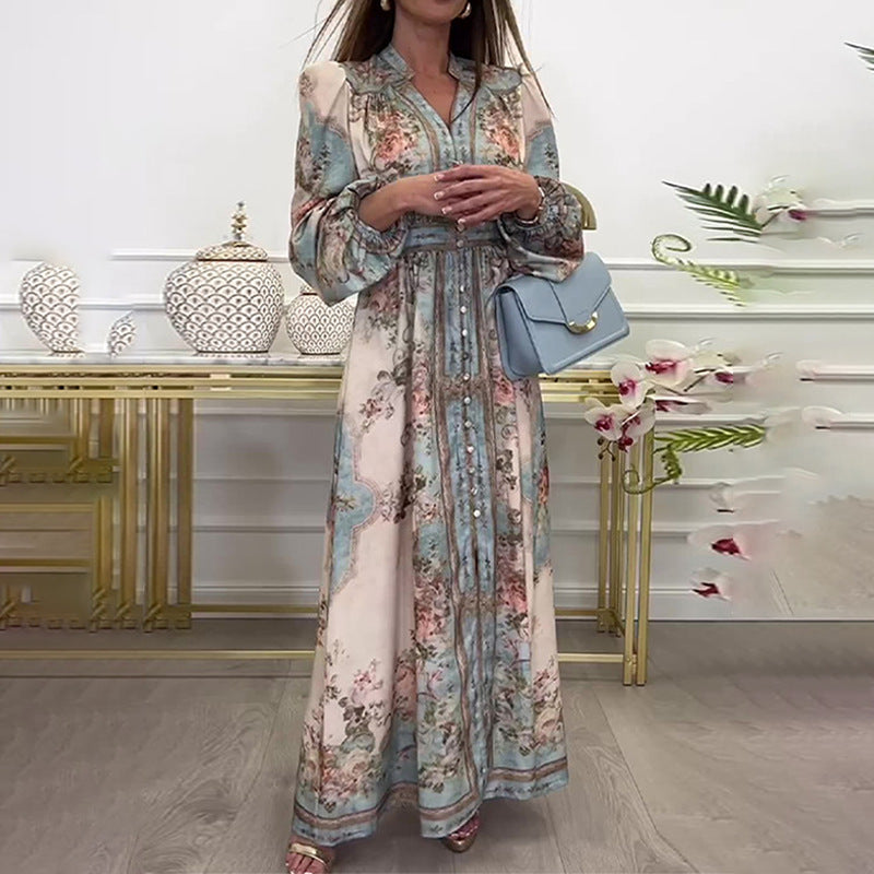 Anna Grace - Floral Maxi Dress