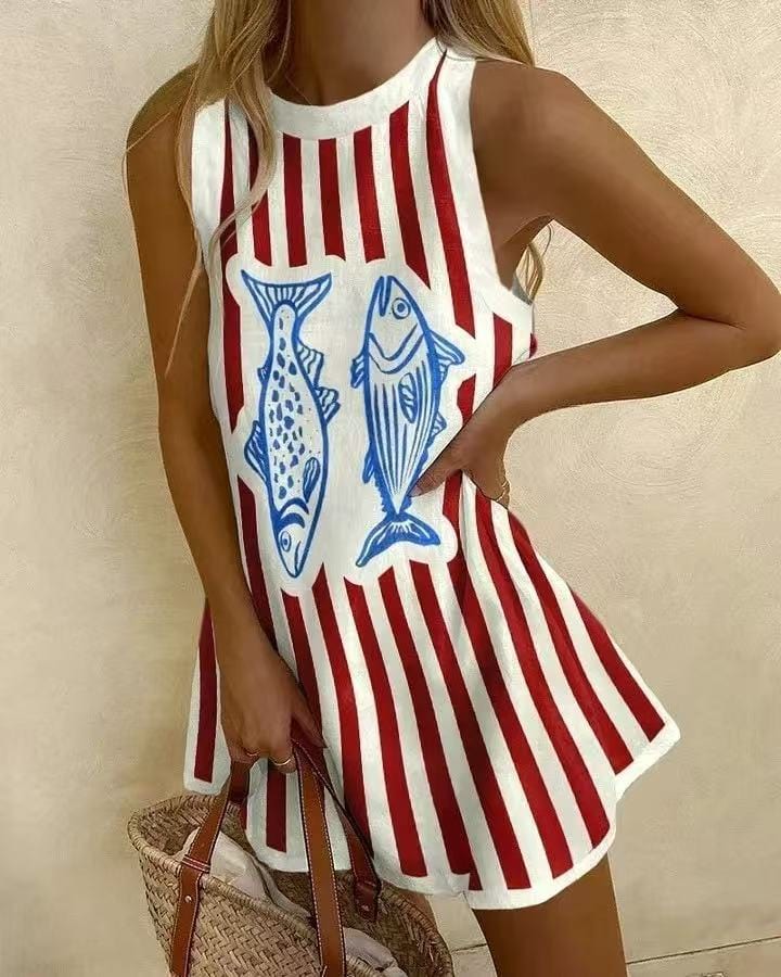 Celine Linen Mini Dress