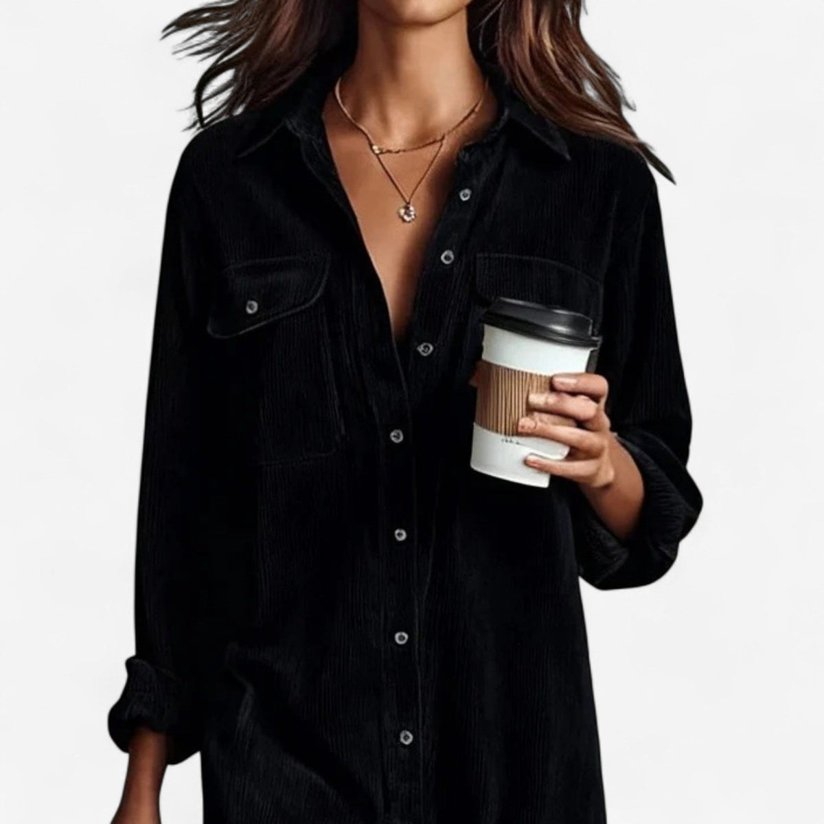 ANASTACIA | BELTED SHIRT DRESS