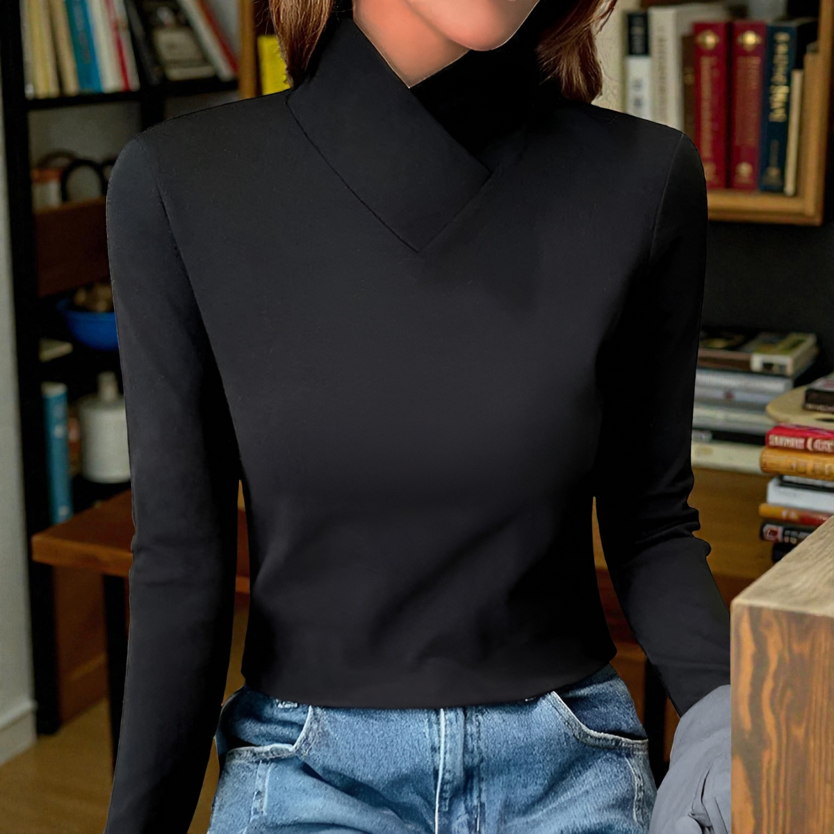 EVELYN | SOFT KNIT TURTLENECK