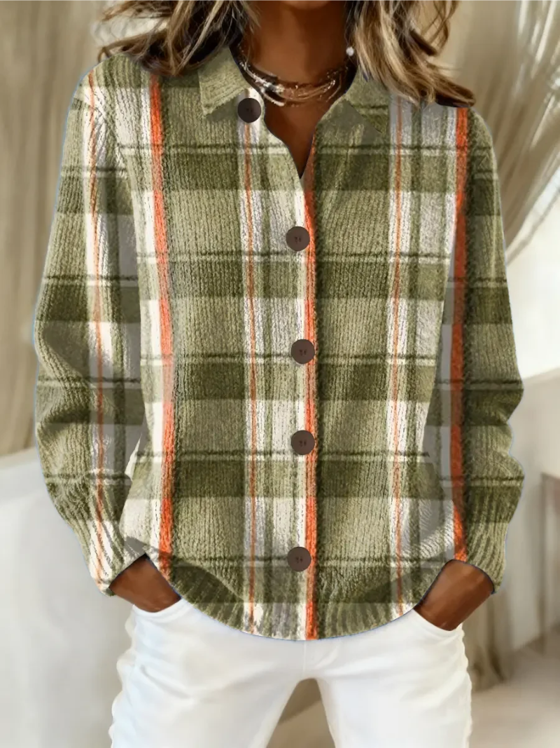 NORA | CHECKERED ELEGANT- BLOUSE