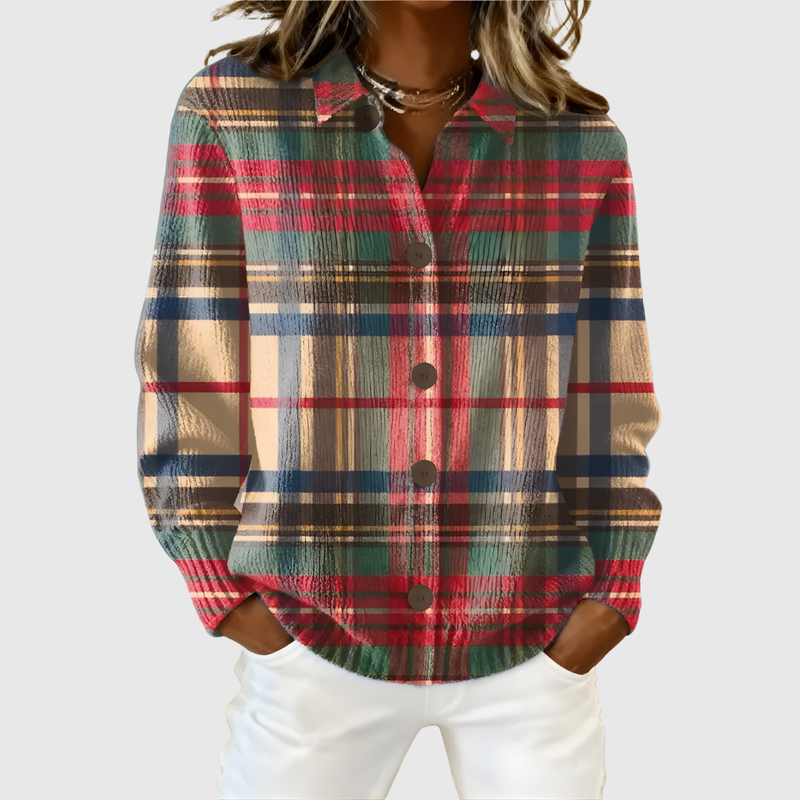 LYNN | CLASSIC CHECK BLOUSE