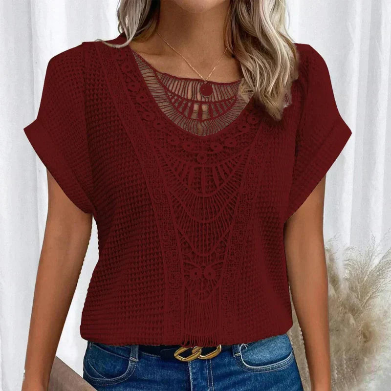 Noelle | Lace Blouse