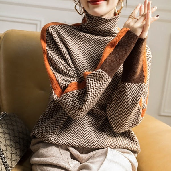 Lucia | High-Neck Sweater