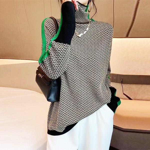 Lucia | High-Neck Sweater