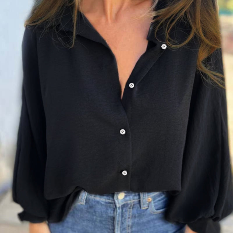 Layla | Elegant Button-Up Blouse