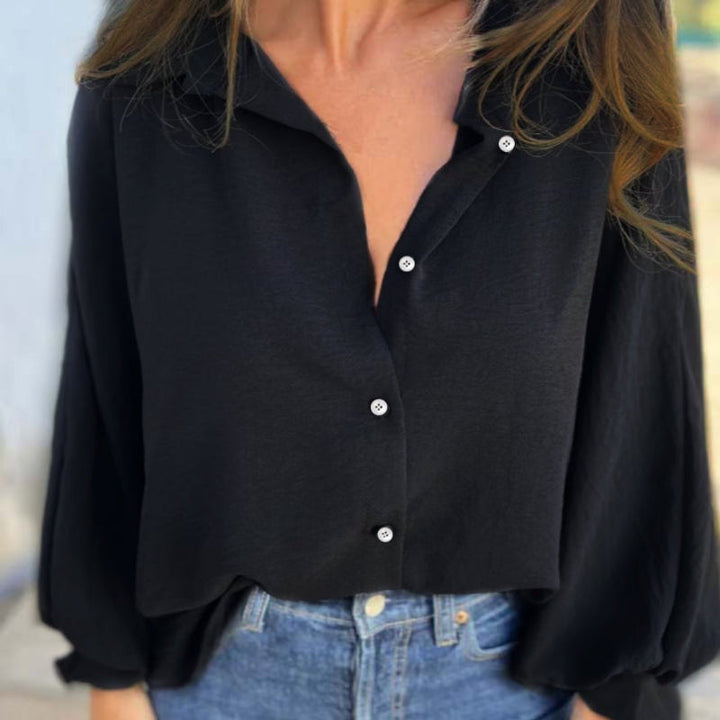 Layla | Elegant Button-Up Blouse
