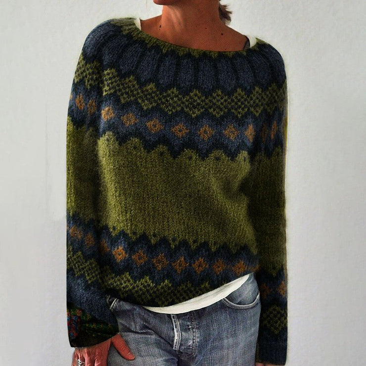 IVY | Cozy Winter Sweater with Nordic Knit