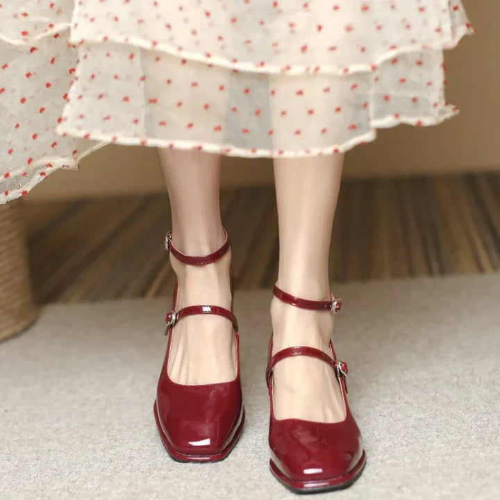 Mara | Elegant Ankle-Strap Pumps