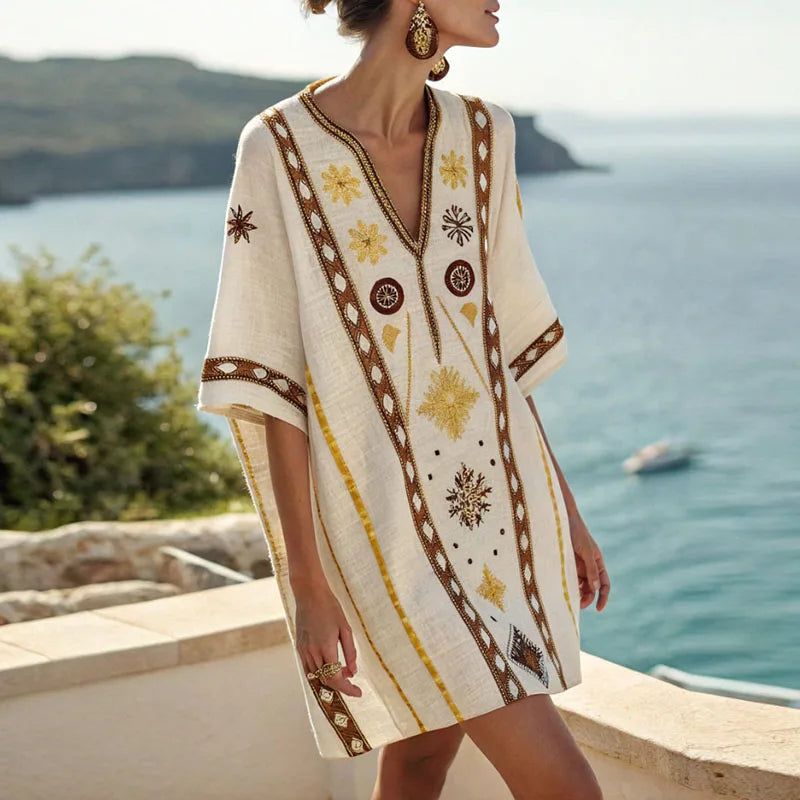 Addison - Elegant and Comfortable Beach Dress for Summer Days