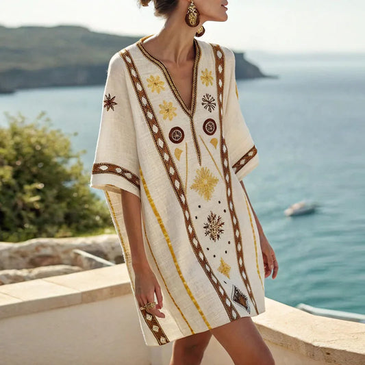 Addison - Elegant and Comfortable Beach Dress for Summer Days