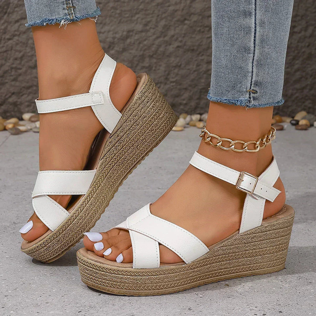 Xanthe | Wedge Sandals