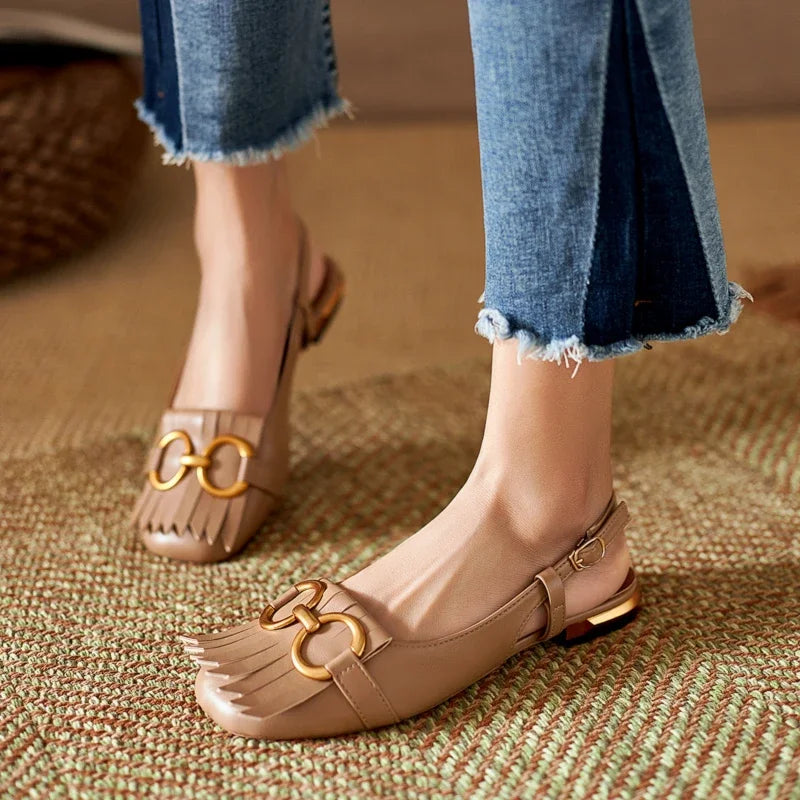 Stella Buckle Strap Sandals